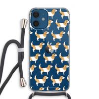 Doggy: iPhone 12 Transparant Hoesje met koord