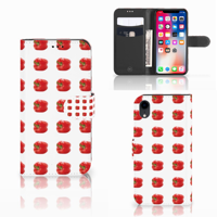 Apple iPhone Xr | Book Cover | Paprika Red