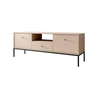 Meubella TV-Meubel Moreno - Beige - 154 cm - thumbnail