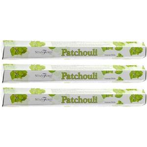 Stamford wierook stokjes patchouli geur - 60x stokjes