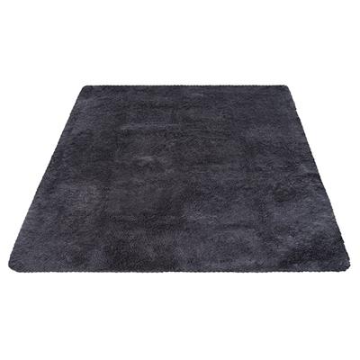 Karpet24 Fluffy Shaggy - Zacht Hoogpolig Vloerkleed, Onderhoudsarm, Antraciet-80 x 150 cm