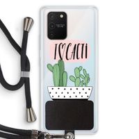 I love cacti: Samsung Galaxy S10 Lite Transparant Hoesje met koord