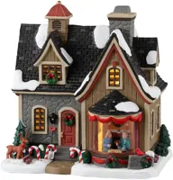 Lemax here's to the holidays verlicht kersthuisje Vail Village 2023 Lemax here's to the holidays verlicht kersthuisje Vail Village 2023