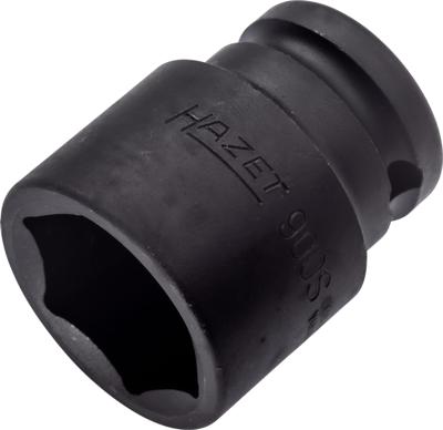 HAZET Krachtdopsleutel 900S-25 · 1/2 inch (12,5 mm) vierkant hol · Buiten-zeskant-tractieprofiel · SW 25 mm
