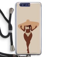 Let's get salty: Honor 9 Transparant Hoesje met koord