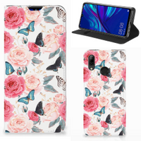 Huawei P Smart (2019) Smart Cover Butterfly Roses