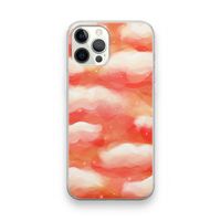 Lichte Wolken: iPhone 12 Pro Transparant Hoesje