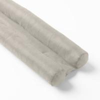 Dutch Decor Tochtrol - TITO - dubbele tochtstopper - 80x16x5 cm beige