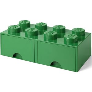 LEGO Brick Drawer 8 Groen Opbergdoos