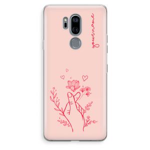 Giving Flowers: LG G7 Thinq Transparant Hoesje