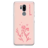 Giving Flowers: LG G7 Thinq Transparant Hoesje