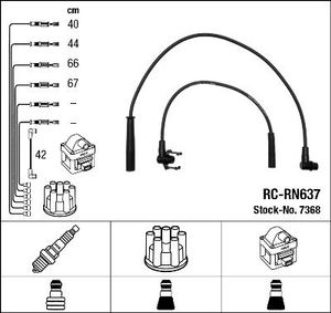 Bougiekabelset RCRN637