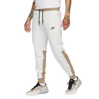 Nike Tech Fleece Sportswear Joggingbroek Wit Beige Zwart - thumbnail