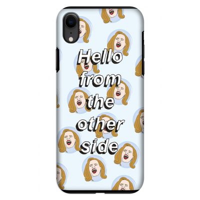 Hello: iPhone XR Tough Case