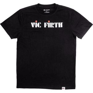 Vic Firth Black Logo T-shirt maat S