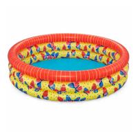 Bestway Opblaasbaar Kinderzwembad 3 ringen Vlinders 168x38 cm +2 Jaar Tuin 51202