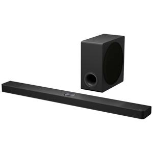 LG Electronics DS90TY.DDEULLK Soundbar Zwart Incl. draadloze subwoofer, Dolby Atmos, High-Resolution Audio, Wandbevestiging, Bluetooth, WiFi