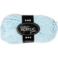 Creativ Company Acrylgaren, lichtblauw, 50gr, 80m