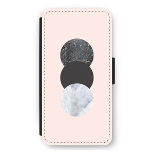 Marmeren cirkels: iPhone 11 Pro Max Flip Hoesje