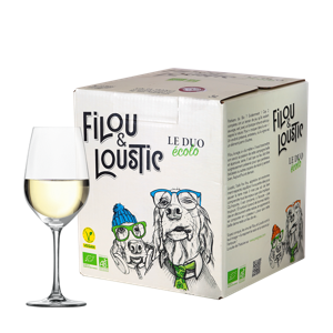 (Organic) Filou et Loustic Blanc BIB 3L