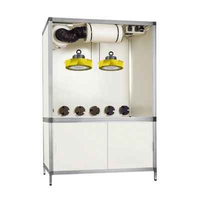G-Tools G-tools Bonanza 1m2 met 2x Spectrabox UFO 200 Watt