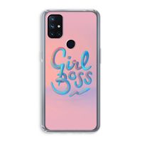 Girl boss: OnePlus Nord N10 5G Transparant Hoesje