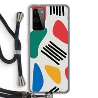Illustratieve pop 1: OnePlus 9 Pro Transparant Hoesje met koord Illustratieve pop 1: OnePlus 9 Pro Transparant Hoesje met koord