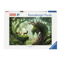 Ravensburger Legpuzzel der walddrache erwacht, 3000st.