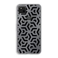 Crazy pattern: Google Pixel 4a Transparant Hoesje