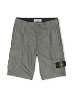 Stone Island Junior pantalon ample à poches cargo - Vert