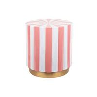 Leitmotiv - Kruk Candy Swirl - Flamingo pink & white