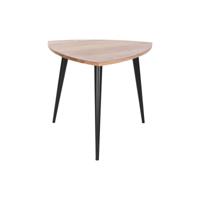 Hoofdtafel DKD Home Decor Metaal Acacia 90 x 90 x 76 cm