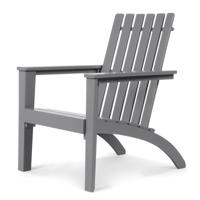 Buitenstoel van Hout Adirondack Klassieke Adirondack Loungestoel met Ergonomisch Ontwerp Acaciahout Patio Leunstoel