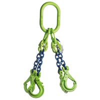 Delta 4-Sprong met veiligheidshaak, zonder inkorthaak | Grade 100 | 14,000 ton | 13 mm | 4 m - YE.10.4SV.13.040 YE.10.4SV.13.040