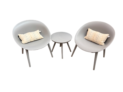 Marbella loungeset grijs 3-delig - Driesprong collection