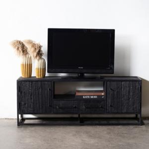 Tv-Meubel Pure Black 150cm - Giga meubel