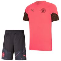 PUMA Manchester City Trainingsset 2023-2024 Roze Donkerblauw - thumbnail