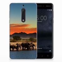 Nokia 5 | TPU Hoesje | Olifanten