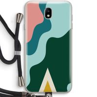 Noor B: Samsung Galaxy J7 (2017) Transparant Hoesje met koord