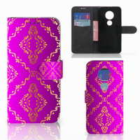 Wallet Case Motorola Moto G7 | G7 Plus Barok Roze