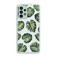 Geometrische jungle: Samsung Galaxy A52s 5G Transparant Hoesje