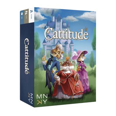 Rebo Publishers Mnky - cattitude kaartspel
