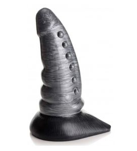 Beastly Tapered Bumpy Silicone Dildo