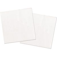 20x stuks servetten van papier wit 33 x 33 cm - thumbnail