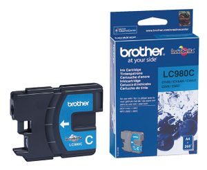 Brother LC-980C inktcartridge 1 stuk(s) Origineel Cyaan