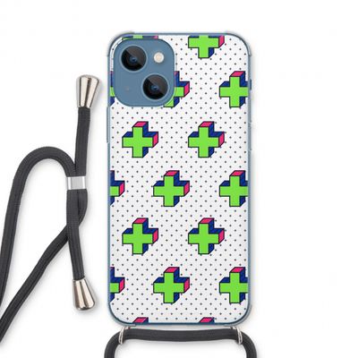8-bit N°10: iPhone 13 Transparant Hoesje met koord