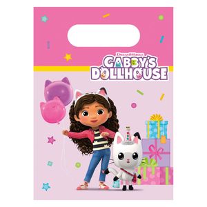 Uitdeelzakjes Papier Gabby&apos;s Poppenhuis , 4st.
