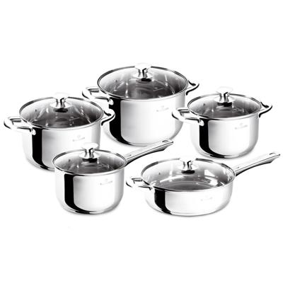 Blaumann pannenset 10-delig gourmet line
