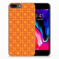 Apple iPhone 7 Plus | 8 Plus TPU bumper Batik Oranje