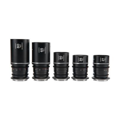 Laowa Nanomorph S35 Bundle (27,35,50,65,80mm) (Silver) Fuji X